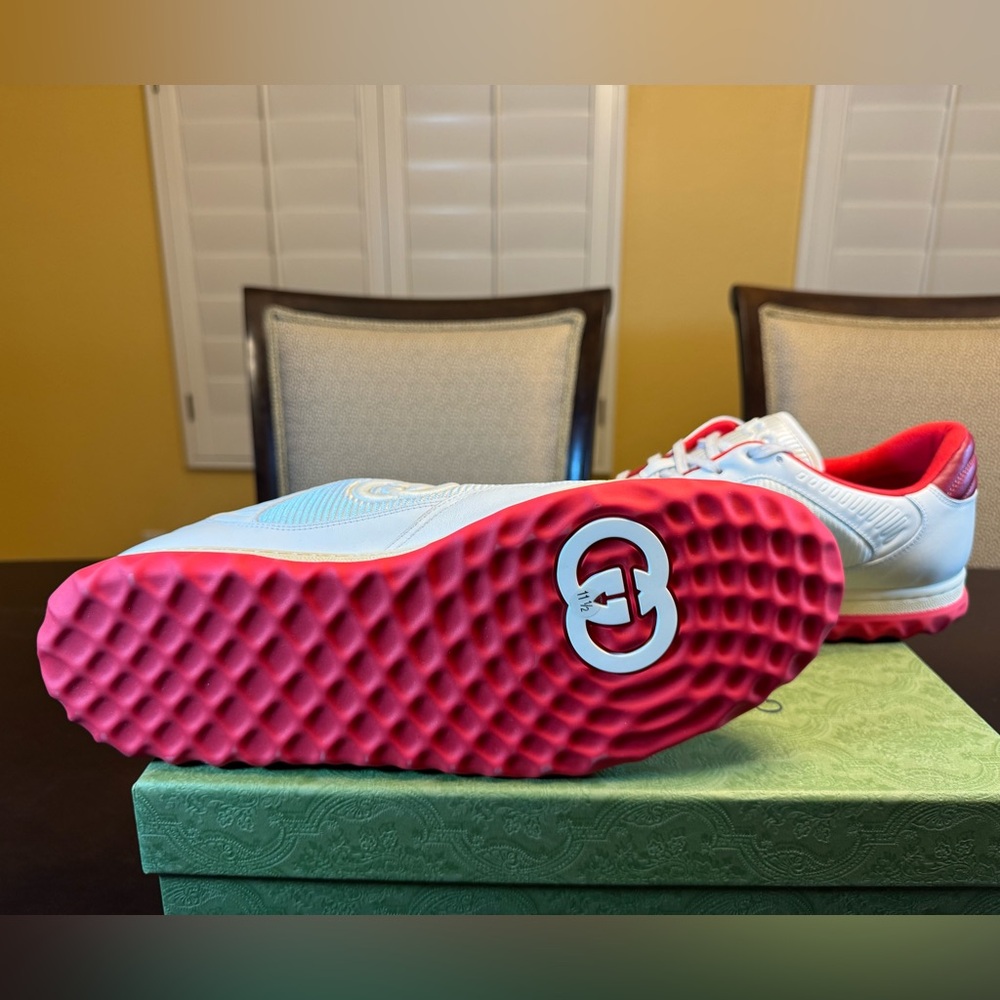Gucci White and Red Sneakers - Picture 15 of 15